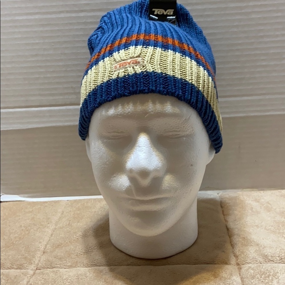Teva striped Stocking Cap